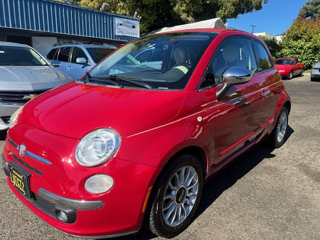 Key #53 FIAT 500 C Lounge Convertible 2D