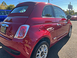 Key #53 FIAT 500 C Lounge Convertible 2D