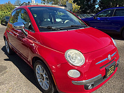 Key #53 FIAT 500 C Lounge Convertible 2D