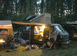 Key #14 VW Vanagon Weekender with Subaru Water Cooled Engine 