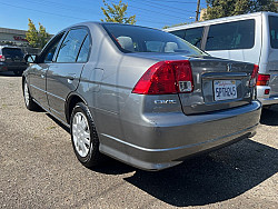 Key #23 Honda Civic LX Sedan 4D Key #23 Honda Civic LX Sedan 4D